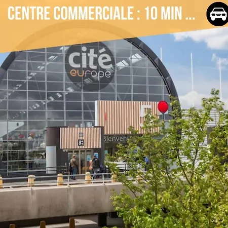 Le Clemenceau Appart-calais Nord-balcon-plage