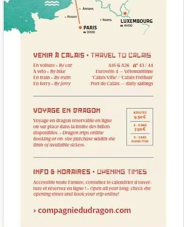 Le Clemenceau Appart-calais Nord-balcon-plage アパート カレー