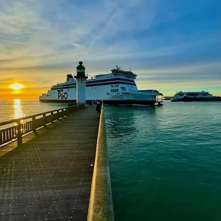 شقة Le Clemenceau Appart-calais Nord-balcon-plage
