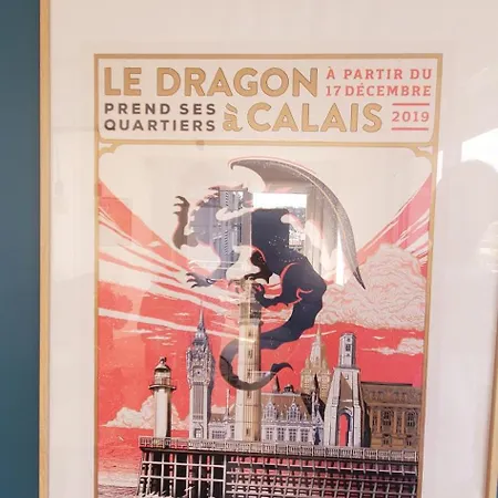 Apartamento Le Clemenceau Appart-calais Nord-balcon-plage *