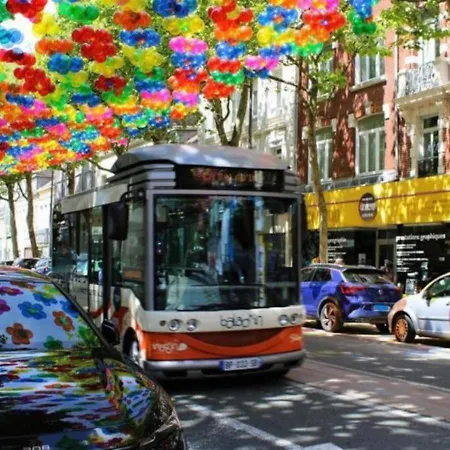 Le Clemenceau Appart-calais Nord-balcon-plage Calais