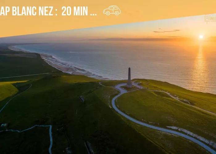 Apartment Le Clemenceau Appart-calais Nord-balcon-plage